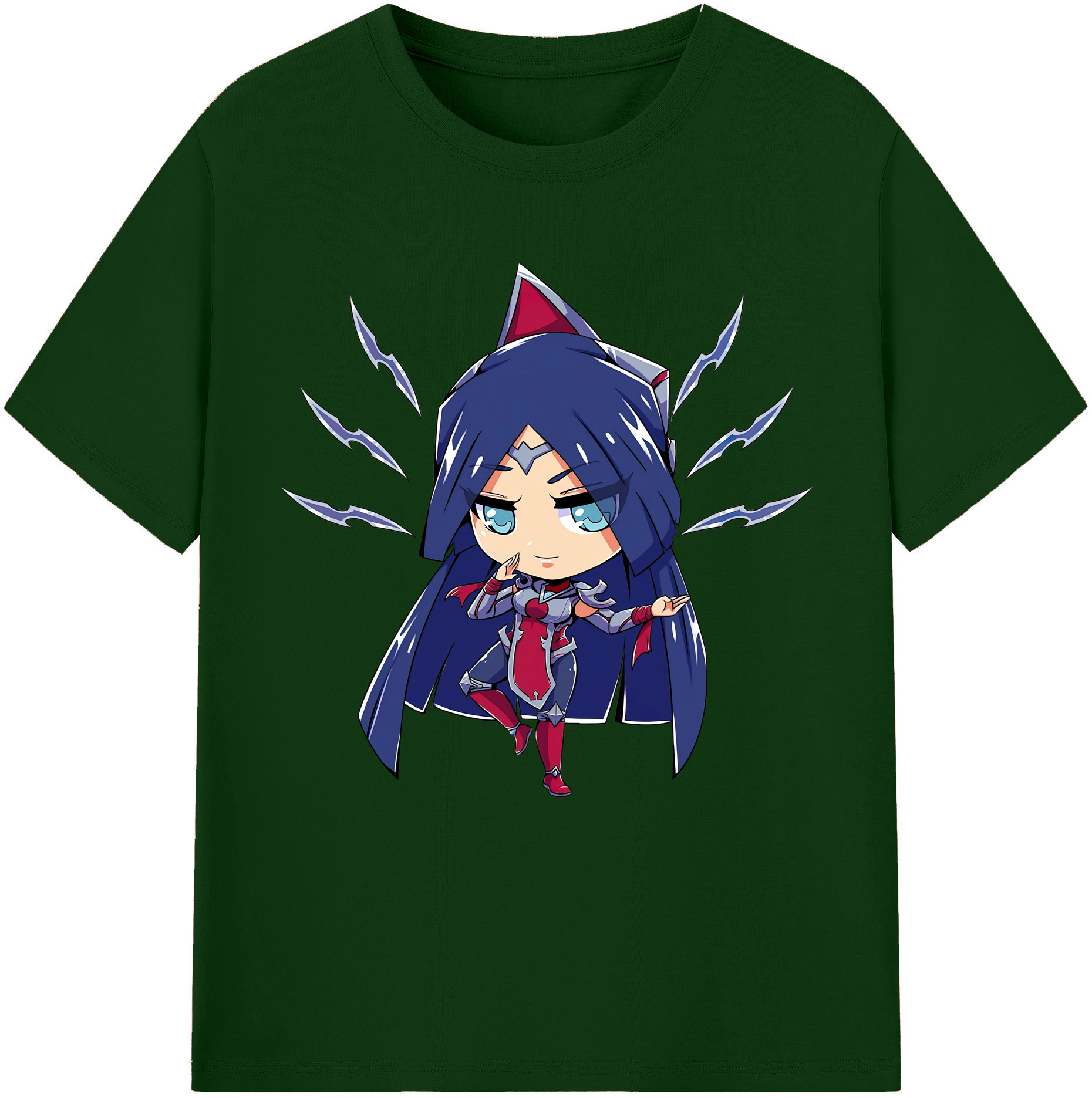 リーグ・オブ・レジェンド League of Legends LOL 綿100％半袖Tシャツ（フロントプリント）